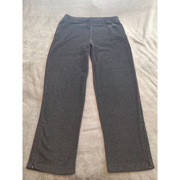 Perry Ellis Other - Perry Ellis America Active Mens Fleece Sweatpants Gray Drawstring Ankle Zip L